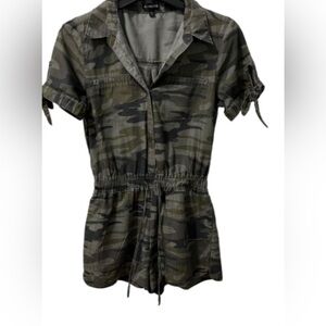 Express Camouflage Romper